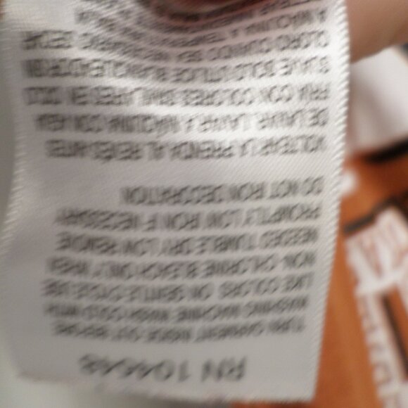 Russell Short Sleeve Orange Hook Em Horns College Football Tee Womens Sz Medium - Picture 7 of 9